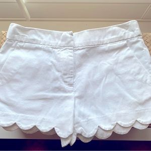 JCrew Crewcuts Girls White Shorts Size 10